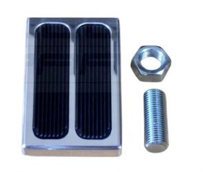 Bremspedal Billet Aluminium Hot Rod poliert Pedal Bremse C.O.P.