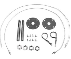Hood Pin Set Haubenverschlüsse Hair-Pin Style Racing