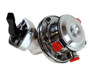 Benzinpumpe Chevy Big Block Chrom mechanisch GM BB R2303c