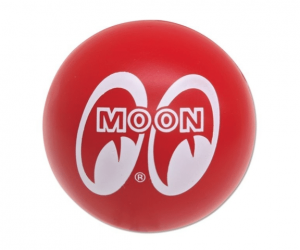 MOON Antennen Ball Rot MOONEYES MG015RD