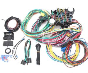 Kabelbaum KFZ Universal 20 Kreise 12 Volt Hot Rod Wire Harness RPC - R1002