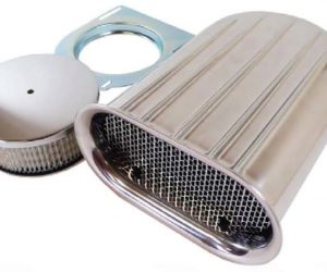 Scoop Alu Hilborn Style poliert Rippen 13,5 Zoll R5246