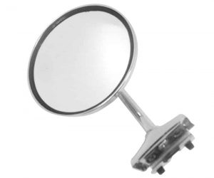 Spiegel Pick Up 4,5" Peep Mirror Chrom mit langem Arm R6611