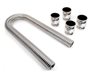 Kühlerschlauch Edelstahl Kühler Schlauch Set 122cm