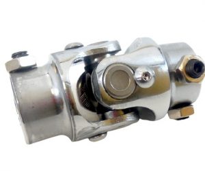 Gelenk 3/4 Zoll DD x 3/4" Double D U Joint Chrom Lenkungsgelenk R5580c Gelenk 9/16-26 Splines