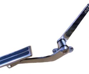 Gaspedal Billet Aluminium Kustom poliert Hot Rod