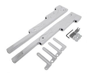 R6038x Zündkabelhalter Flammen Aluminium Set C.O.P. Kabelhalter Schienen