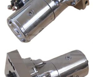 Mini Anlasser Chevrolet GM Small und Big Block Starter verchromt