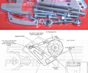 Halter Chevy Lichtmaschine