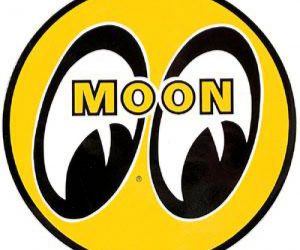 Decal MOON Mooneyes Sticker - Aufkleber Mooneyes