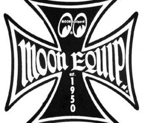 MQD020BKL Moon Equipped Sticker MOONEYES MOON EQUIPPED
