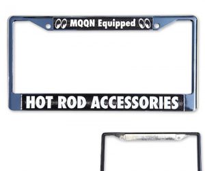 Kennzeichen Rahmen Hot Rod