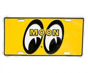 License Plate MOON