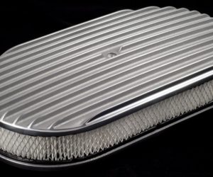 15 Zoll Luftfilter Oval Alu