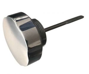 Deckel Servopumpe GM Chevy Alu Poliert Verschlussdeckel